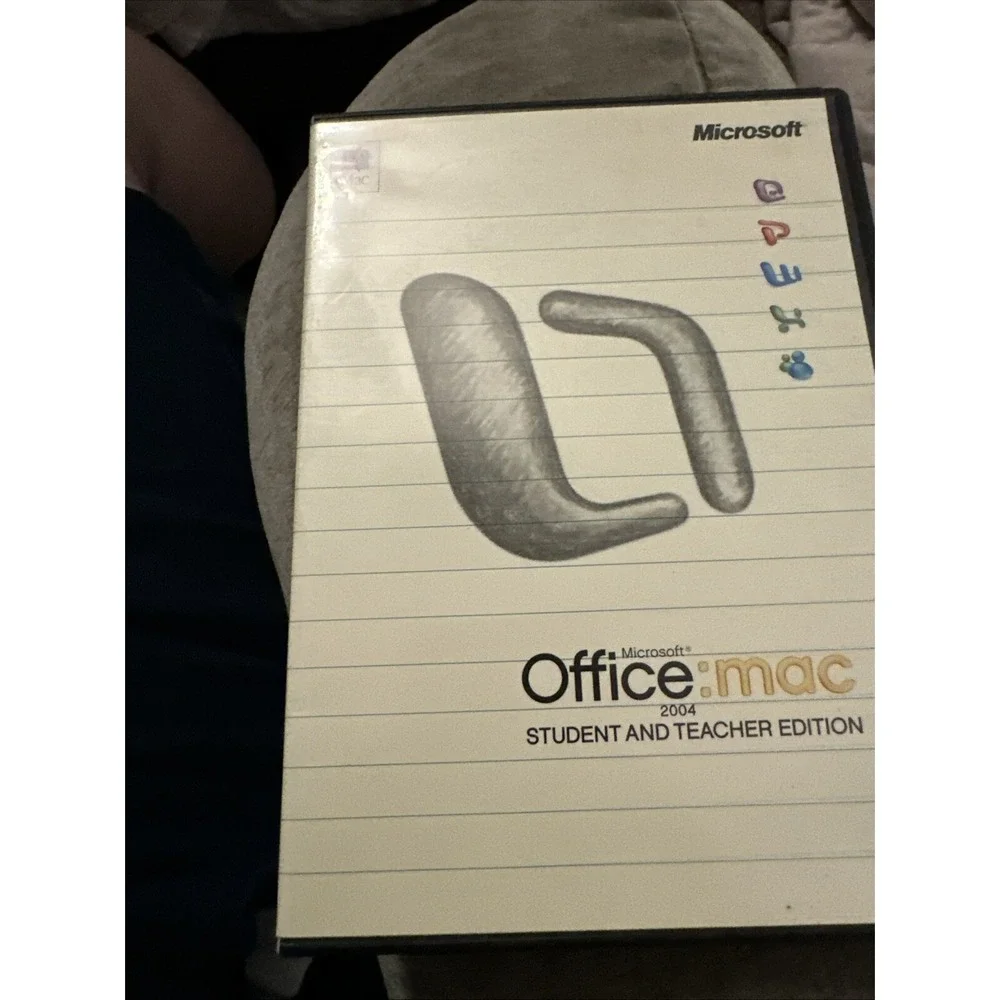 Microsoft Office Mac 2004 Student and Teacher Edition Software 3 Keys X10-33165